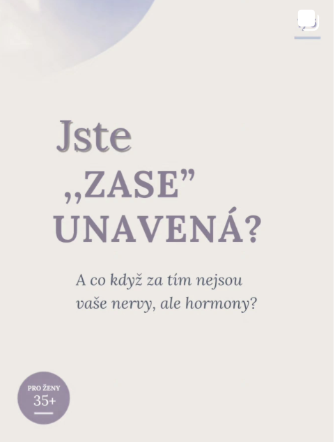 Instagram příspěvek – Jste zase unavená?